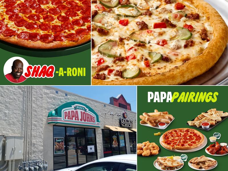 Papa Johns Pizza 106 S Cockrell Hill Rd, DeSoto
