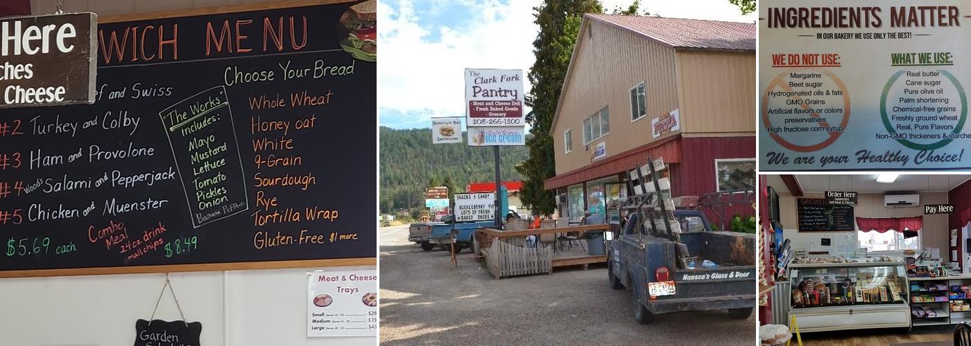 Clark Fork Pantry Menu