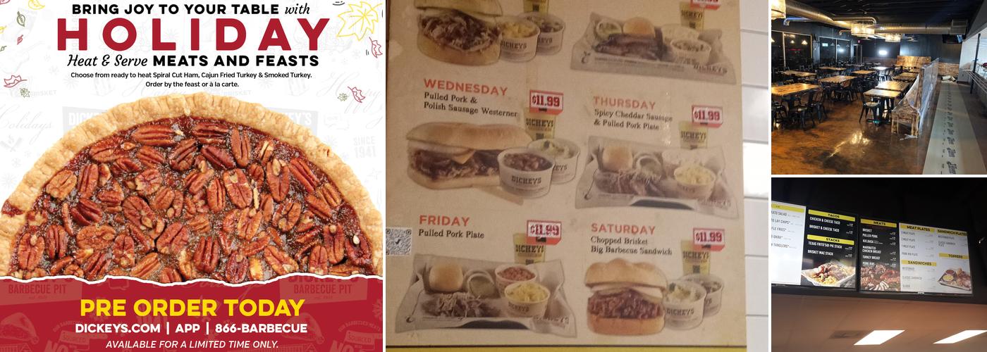 Dickey's Barbecue Pit Menu