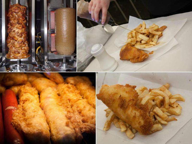 Hamptons, everyones favourite chippy in Evesham