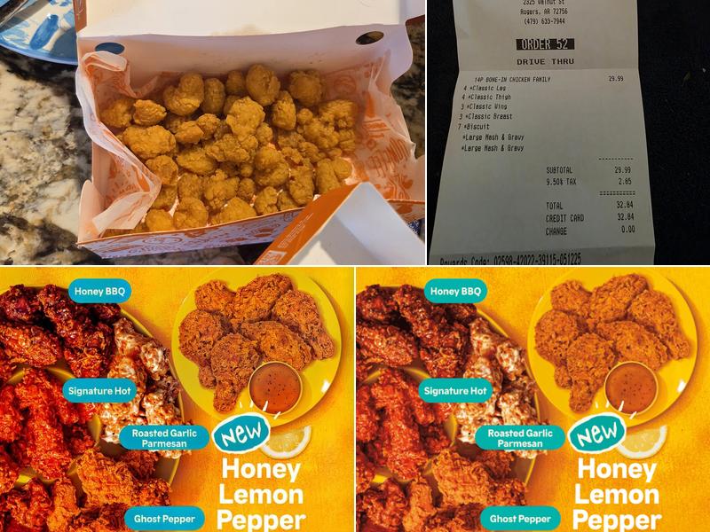 Popeyes Louisiana Kitchen Menu