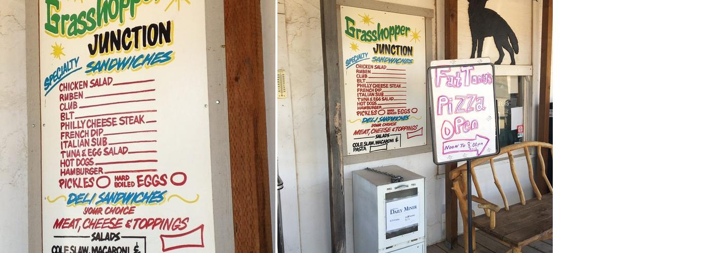 Grasshopper Junction Deli Menu