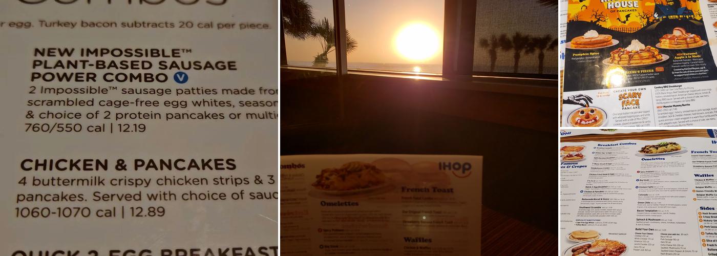 IHOP Menu