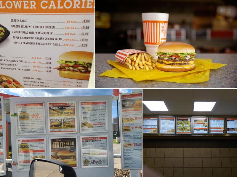 Whataburger Menu