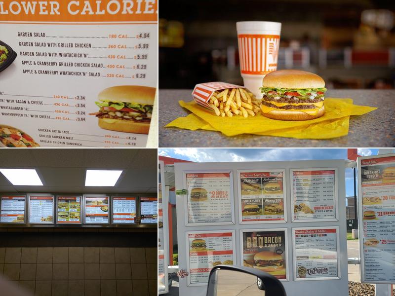 Whataburger Menu