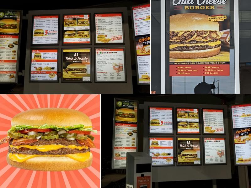 Whataburger Menu
