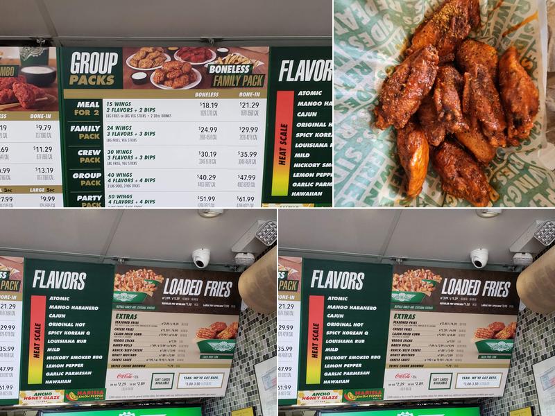 Wingstop Menu