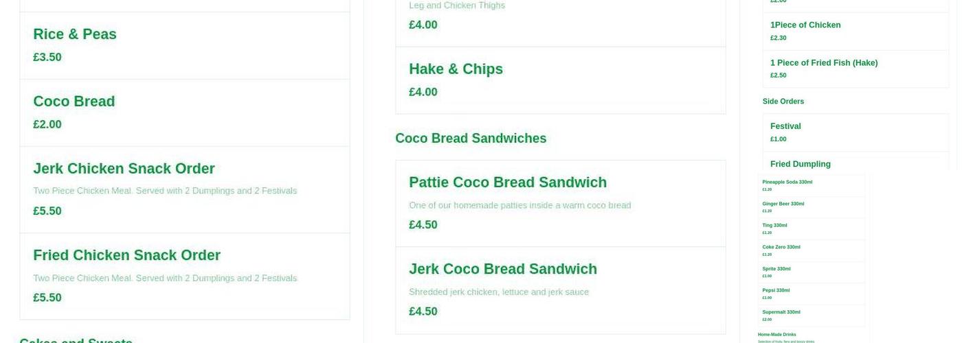 Wayanns Restaurant & Bar Menu