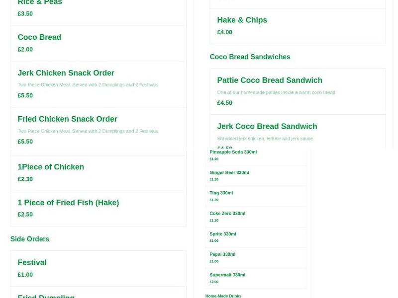 Wayanns Restaurant & Bar Menu