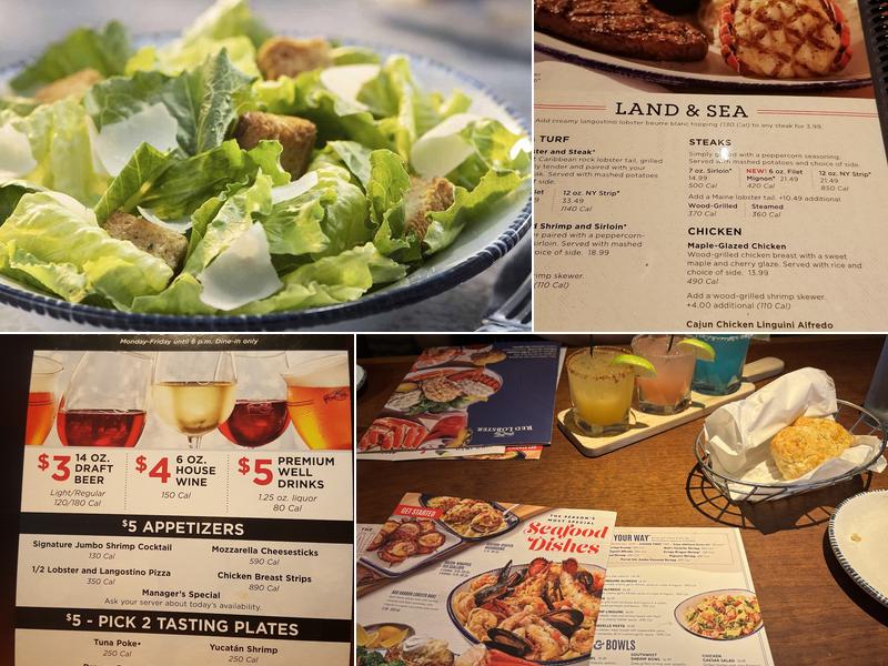 Red Lobster Menu