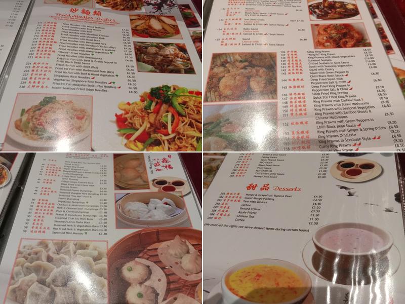 New Ming Garden Menu