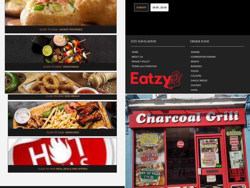 Charcoal Grill Ryde Menu