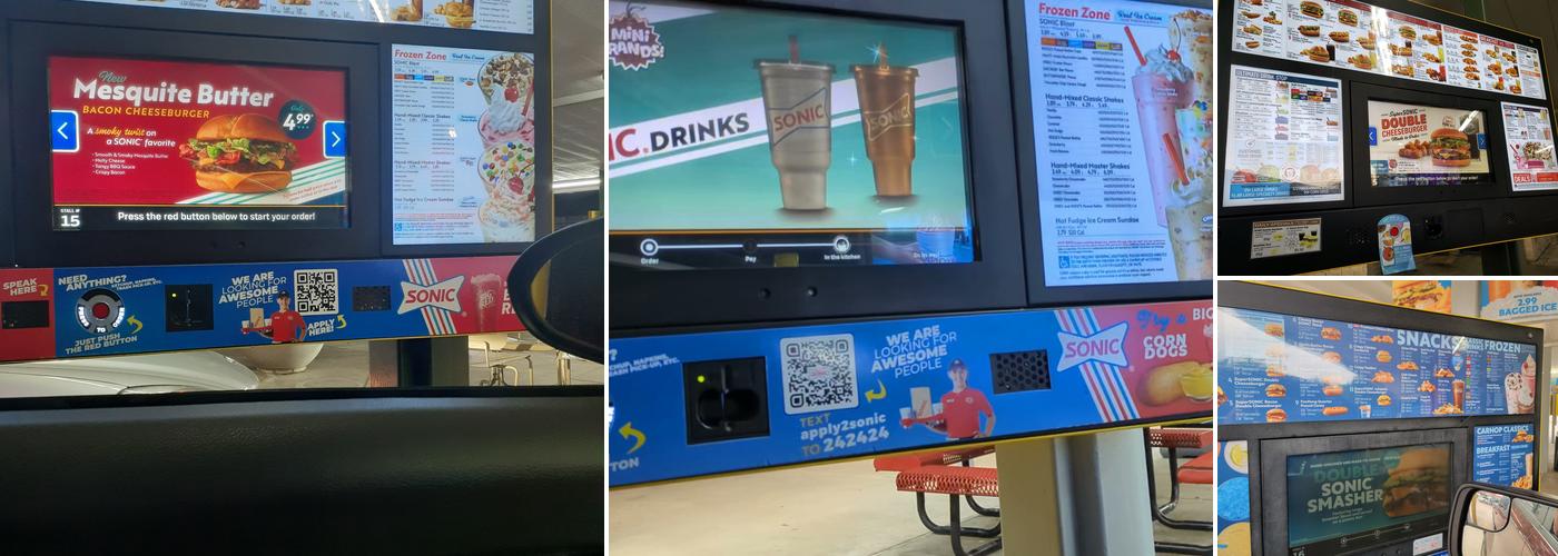 Sonic Drive-In Menu