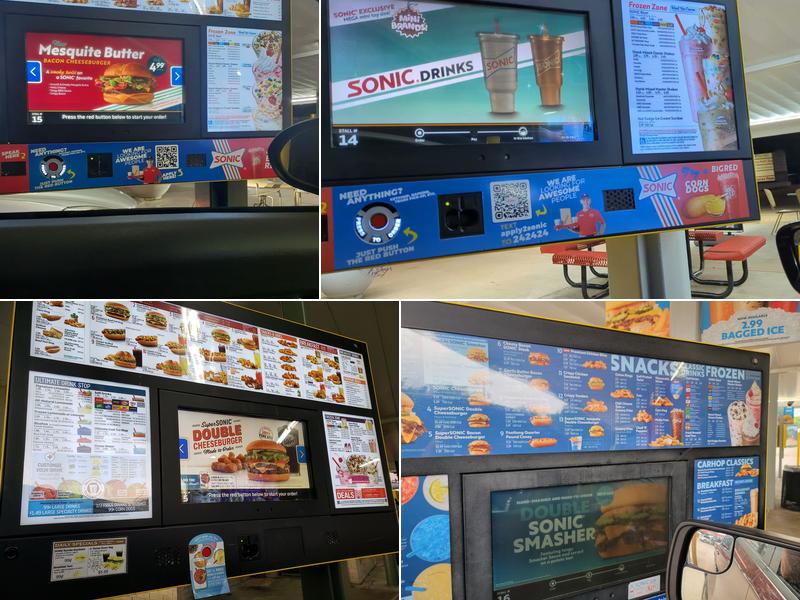 Sonic Drive-In Menu