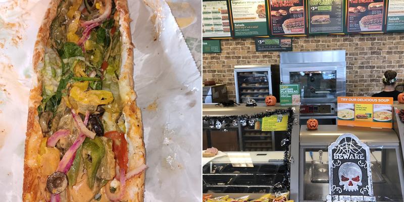 Subway Menu