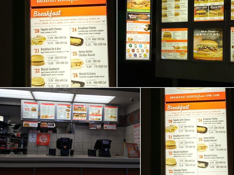Whataburger Menu