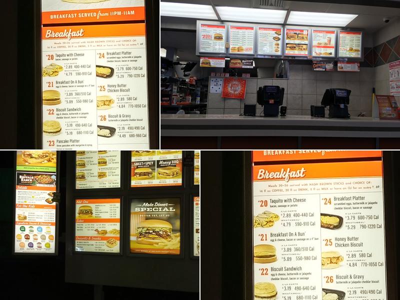 Whataburger Menu