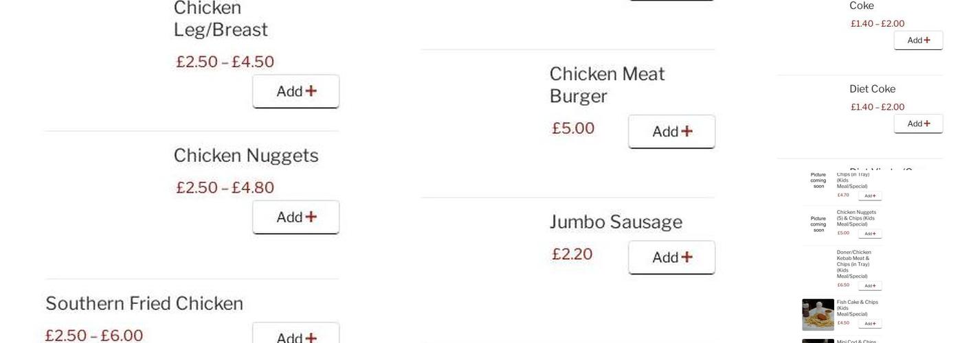 Inn Plaice Fish & Chips&Kebabs Menu