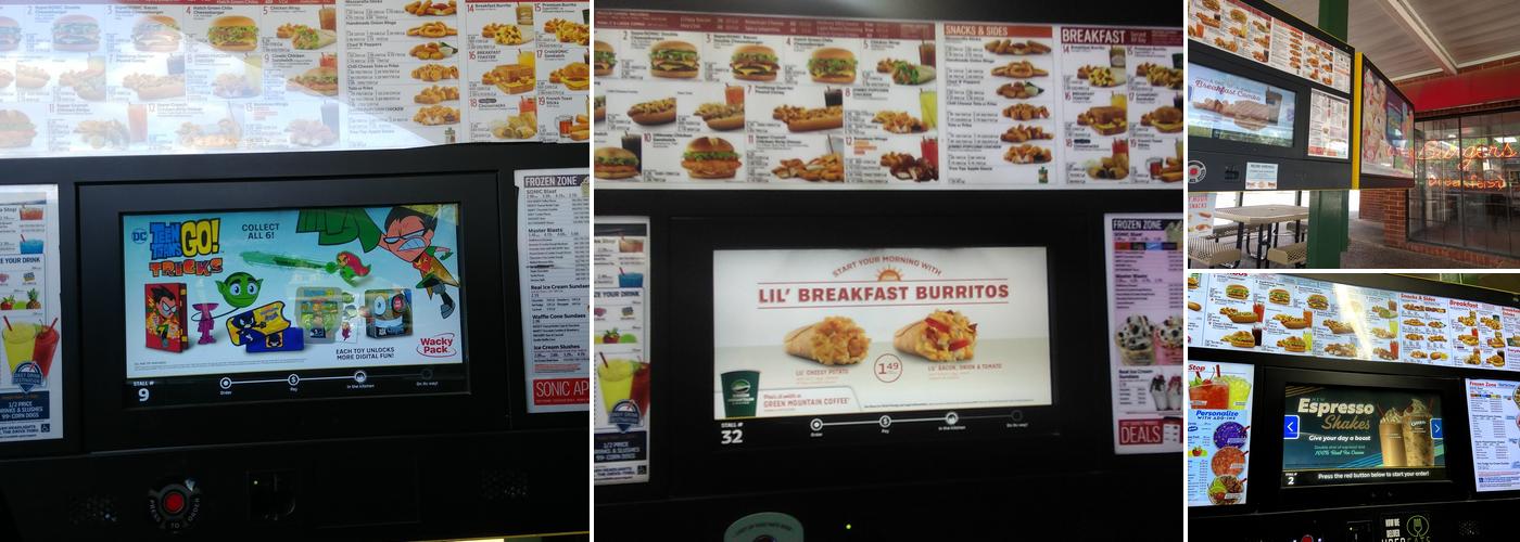 Sonic Drive-In Menu
