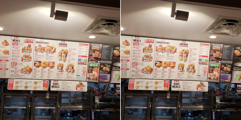 KFC Menu