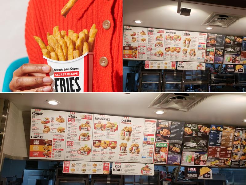 KFC Menu