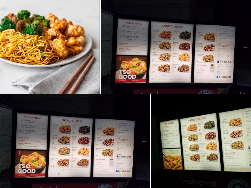 Panda Express Menu