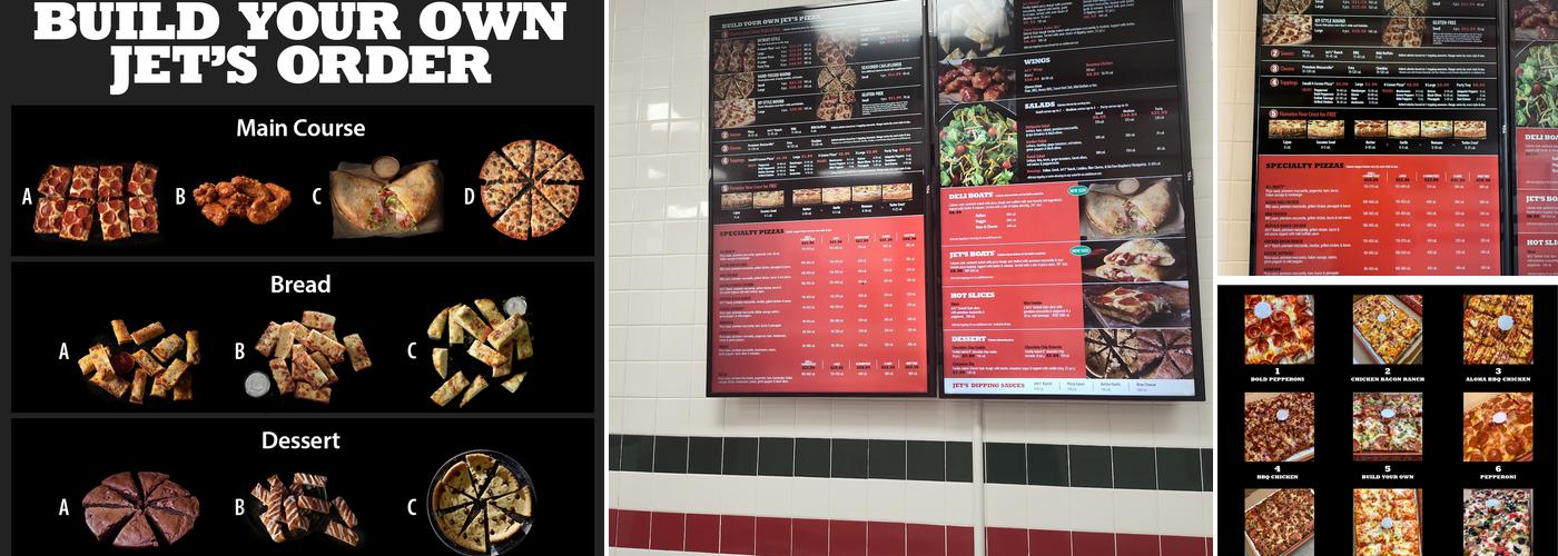 Jet's Pizza Menu