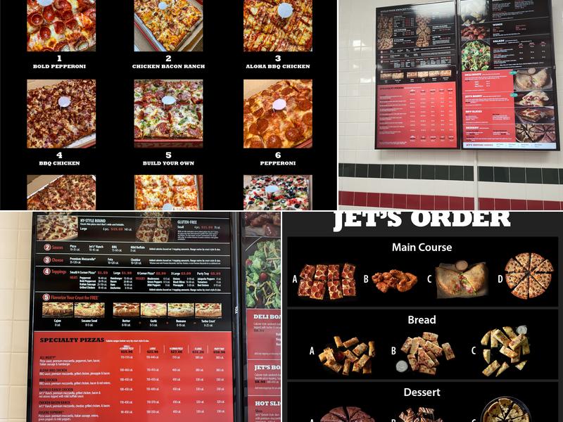 Jet's Pizza Menu