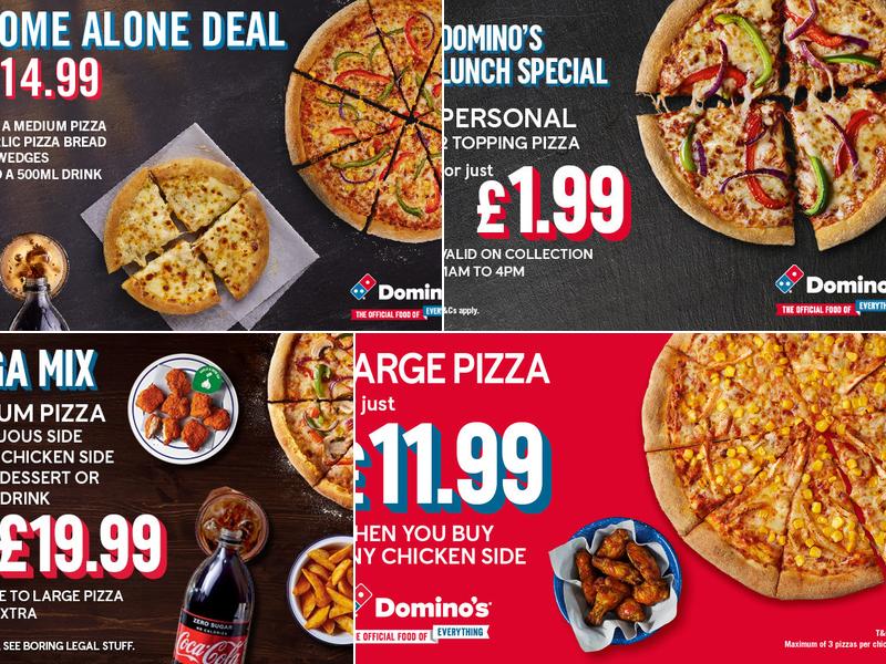 Domino's Pizza - Manchester - Prestwich Menu
