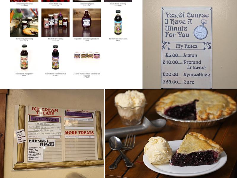 Huckleberry Patch Menu