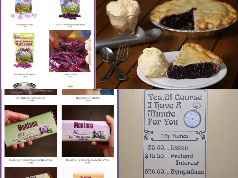 Huckleberry Patch Menu