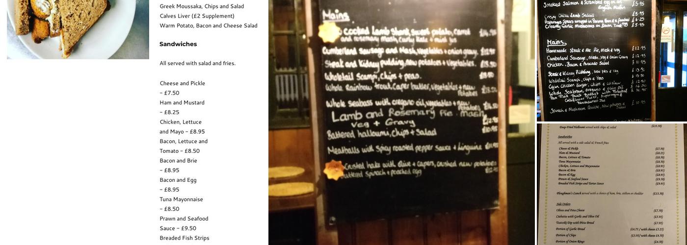 The Star Inn Menu