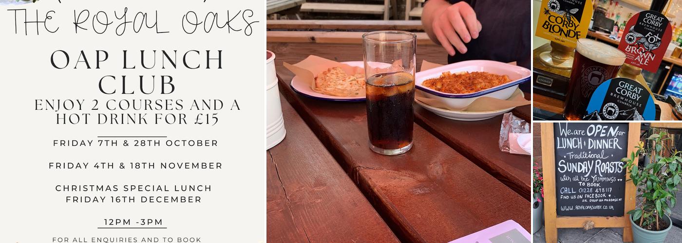 Royal Oak Scotby Carlisle Menu