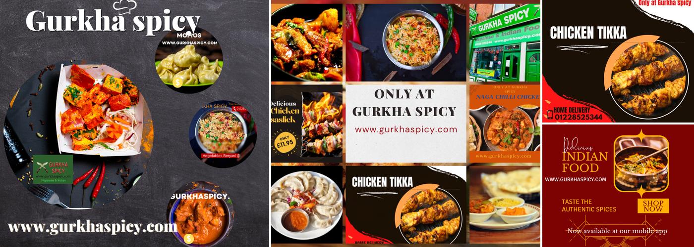 Gurkha Spicy Menu
