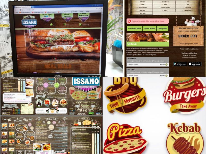 Issano Pizza & Grill House Menu