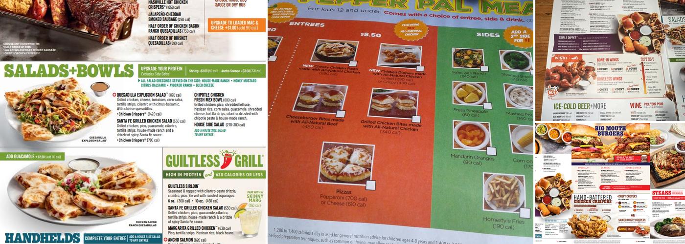 Chili's Grill & Bar Menu