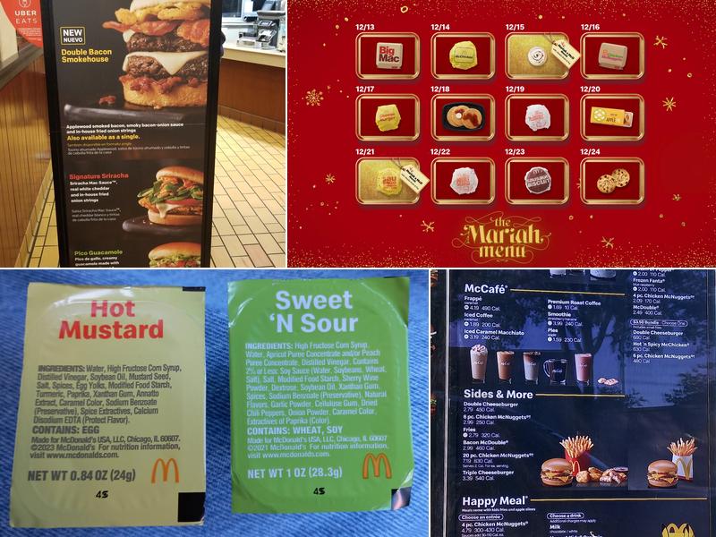 McDonald's Menu