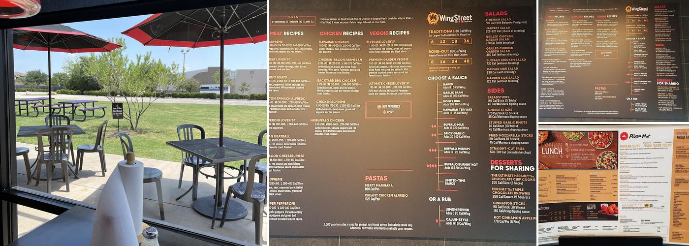 Pizza Hut Menu