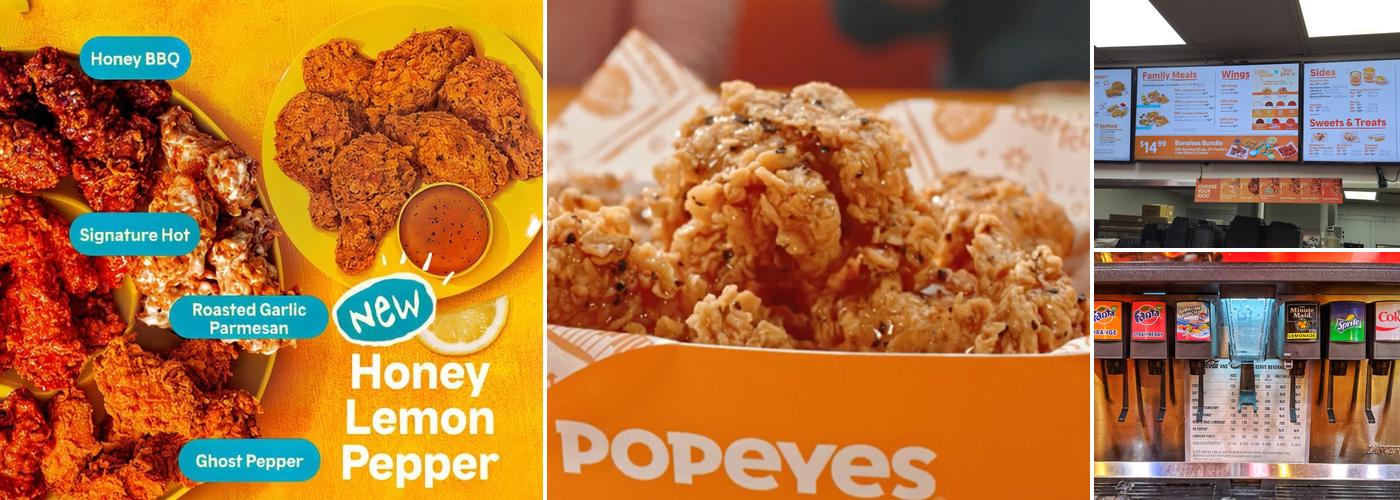 Popeyes Louisiana Kitchen Menu