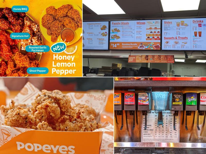 Popeyes Louisiana Kitchen Menu