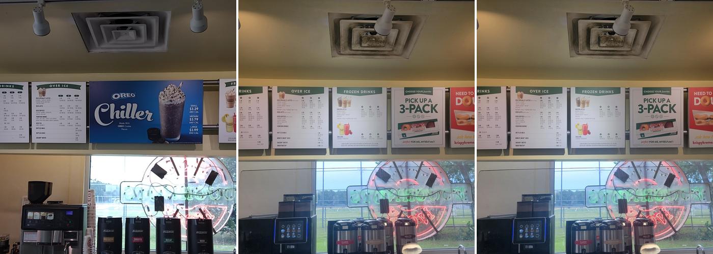 Krispy Kreme Menu