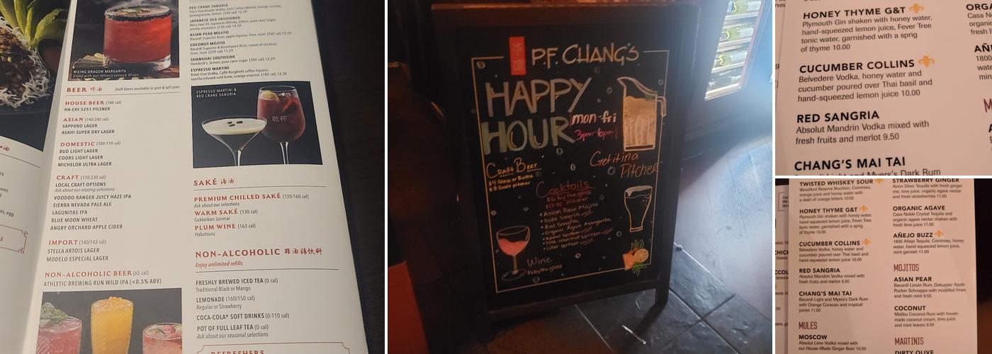 P.F. Chang's Menu