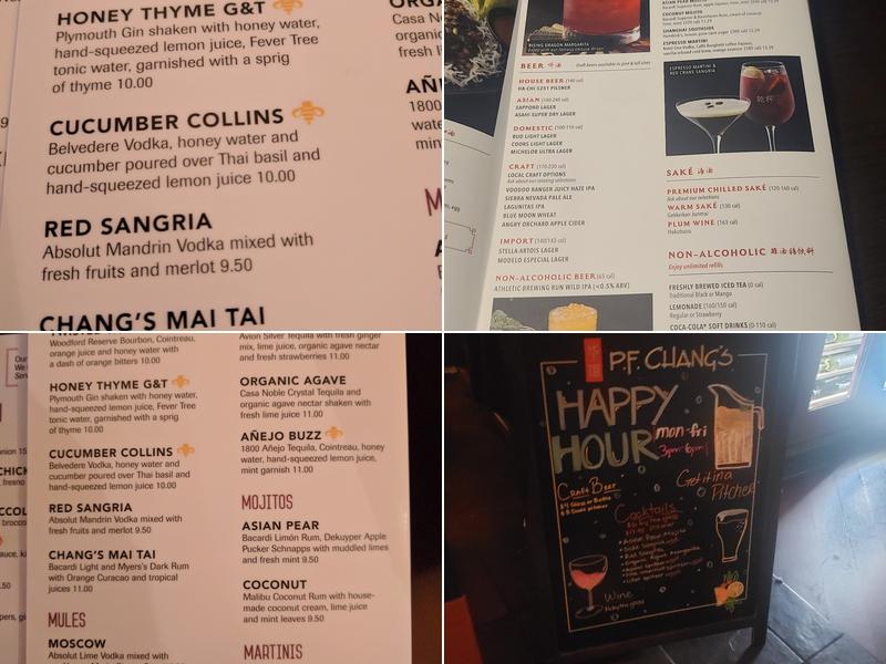 P.F. Chang's Menu