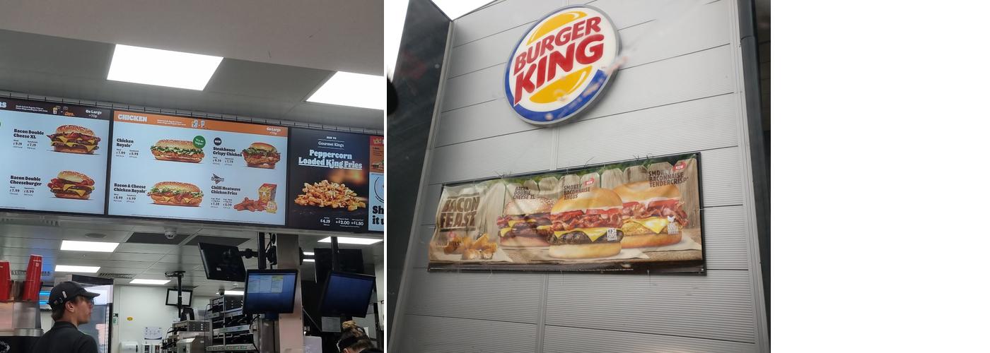 Burger King Menu