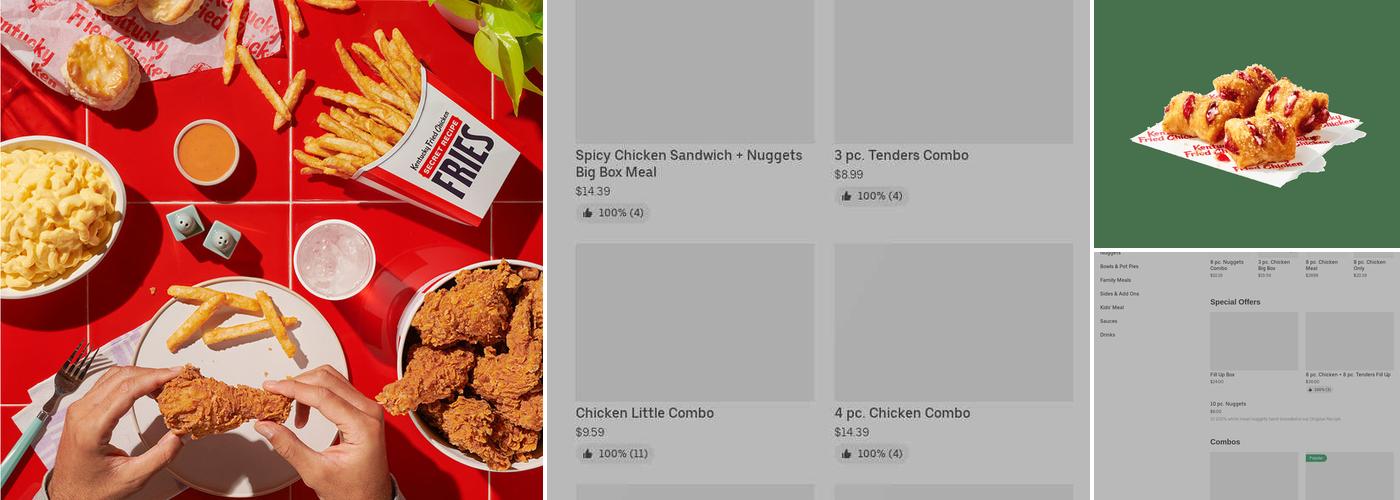 KFC Menu