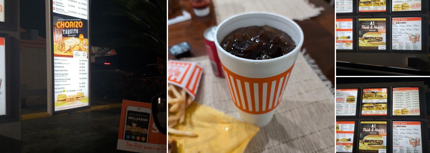 Whataburger Menu