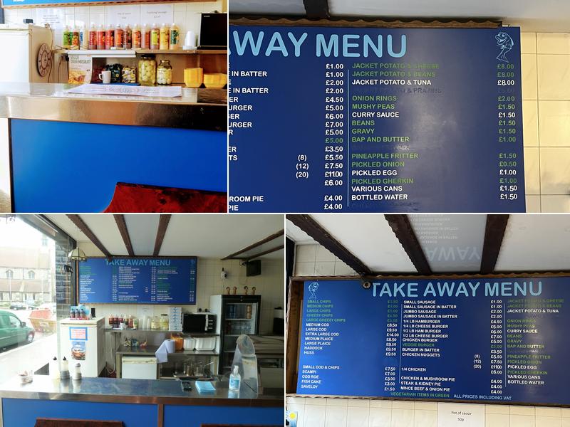 Louis Fish Restaurant Take Away & Delivery Menu