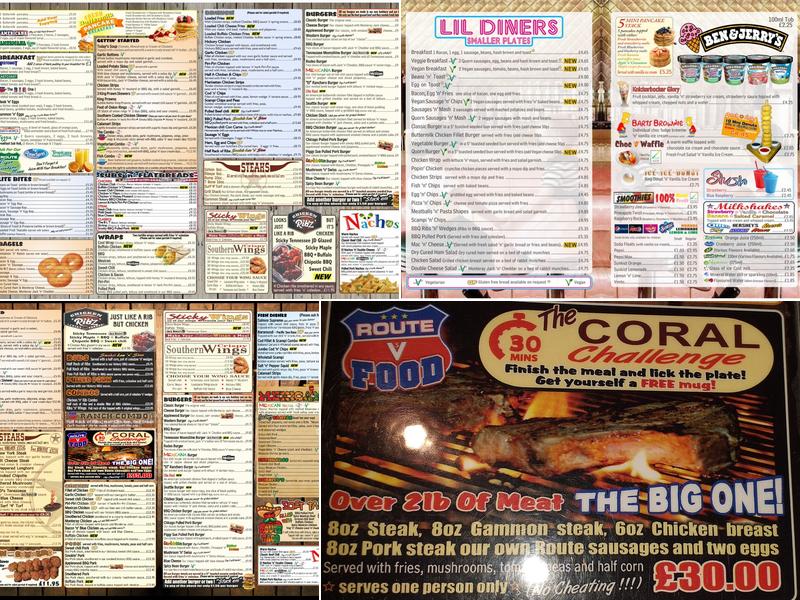 Route 38 Menu
