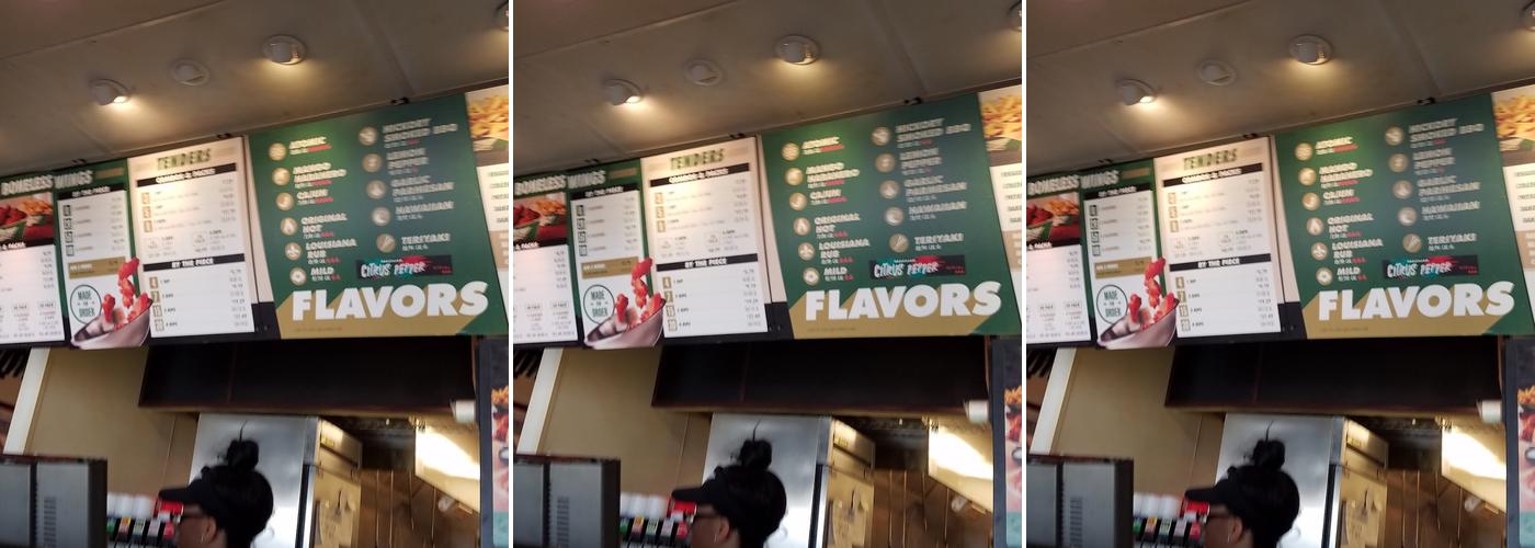 Wingstop Menu