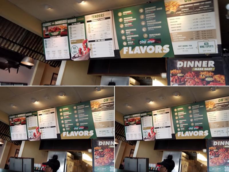 Wingstop Menu